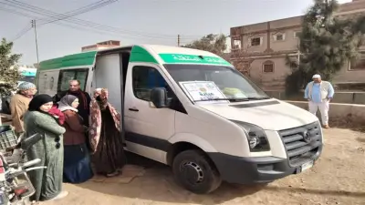 قافلة طبية مجانية لصحة كفر الشيخ في قرية القادسية ضمن مبادرة 