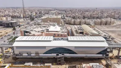 نقلة حضارية في النقل: أحدث تصوير جوي لمشروع مونوريل غرب النيل