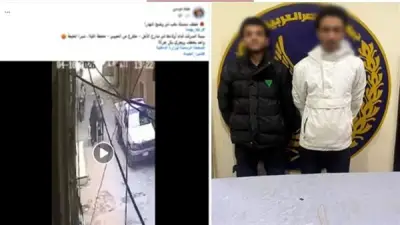 حبس لصين سرقا سلسلة ذهبية بأسلوب الخطف في شبرا الخيمة