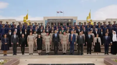 وفد من جامعة هيروشيما اليابانية يزور الأكاديمية العسكرية المصرية ويوقع اتفاقية تعاون