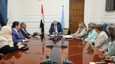 محافظ القاهرة يوجه بتكثيف التشجير ورفع كفاءة الإنارة بالمعادي