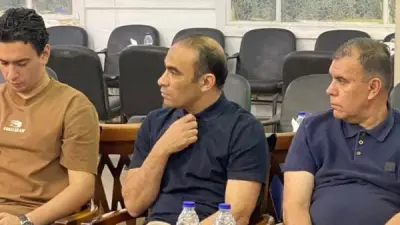 سيد عبد الحفيظ والقباني يعزيان إبراهيم سعيد في وفاة والدته