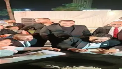 عقد قران الفنان محمد محسن بحضور أحمد السقا وشهود من الوسط الفني