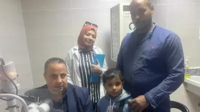 تدخل طبي عاجل ينقذ بصر طفل بالمنوفية بعد إصابته بقلم رصاص