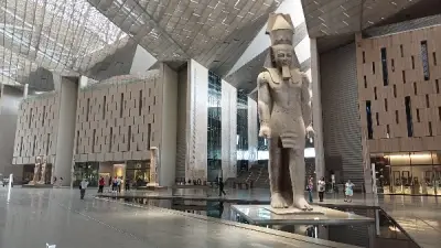 المتحف المصري الكبير يطلق محطة طاقة شمسية جديدة اليوم