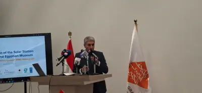 وزير السياحة: المتحف المصري الكبير نموذج عالمي للاستدامة خلال إطلاق محطة الطاقة الشمسية