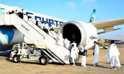 انطلاق أولى رحلات مصر للطيران لنقل حجاج بيت الله الحرام