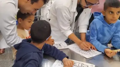 وزارة الصحة تطلق قافلة طبية للأسنان بدار السندس لذوي الهمم