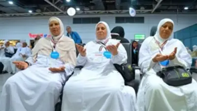 مغادرة أول فوج من حجاج القرعة إلى الأراضي المقدسة