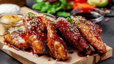 طريقة عمل أجنحة الدجاج في الفرن بطريقة سهلة