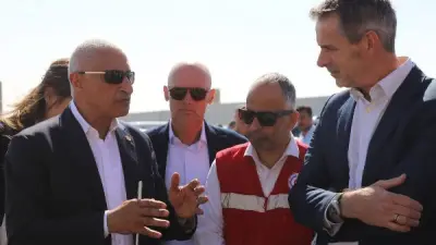 سفير بلجيكا يشيد بالجهود المصرية لإدخال المساعدات إلى غزة
