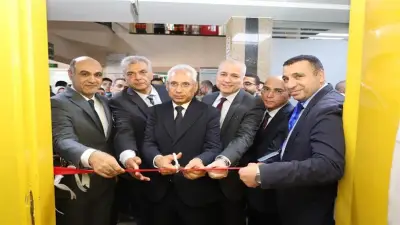رئيس جامعة المنيا يفتتح وحدتي عيون الأطفال والجفاف بمستشفى العيون