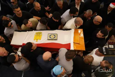 صور جديدة من جنازة أمير الغناء العربي هاني شاكر