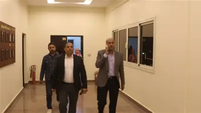 رئيس جهاز مدينة الشروق يتفقد نادي جرين هيلز ويشيد بجهود التطوير