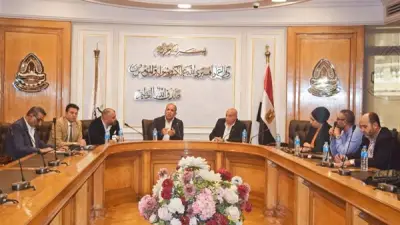 شعبة النقل الدولي تناقش خطط تطوير القطاع وترفع مذكرة عاجلة للعشري