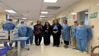 خبيرة عالمية تزور طب قصر العيني لتطوير جراحات قلب الأطفال بأبو الريش الياباني