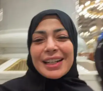 داليا مصطفى تشارك رسالة مؤثرة من رحاب المسجد النبوي