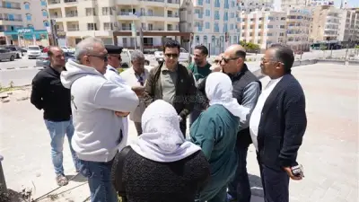 محافظ مطروح يوجه بمعاينة فورية لموقع تصريف مياه بشاطئ العوام