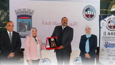 ميناء دمياط يشارك في ملتقى المرأة للبحث والابتكار البحري بالإسكندرية