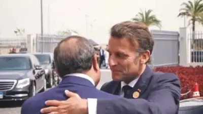 ماكرون يوثق زيارته للإسكندرية بفيديو على إكس ويقول شكرا