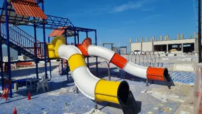 لأول مرة.. أكوا بارك وحمامات سباحة حديثة بمصيف بلطيم