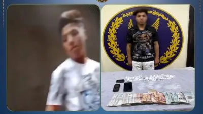 إلقاء القبض على مروج مخدرات في شبرا الخيمة بعد تداول فيديو