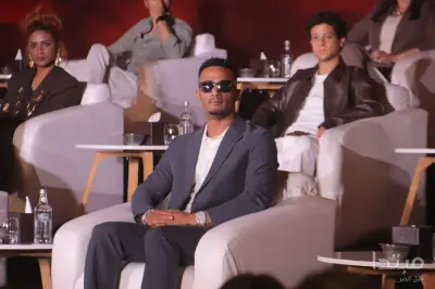 شاهد: في المؤتمر الصحفي لـ أسد محمد رمضان خطوة جديدة في مشواري السينمائي