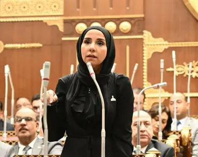 النائبة ولاء هرماس تستعرض سياسة الحكومة لتأمين الامتحانات أمام مجلس الشيوخ