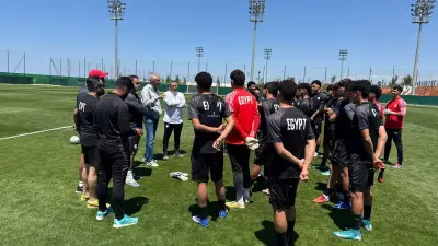 وليد درويش يحفز لاعبي منتخب الناشئين وحسين عبداللطيف يؤكد أهمية تخطي إثيوبيا