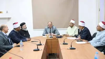 نائب محافظ الوادي الجديد يبحث تفعيل بيت العائلة المصرية