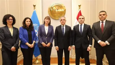 وزير العدل يبحث مع الأمم المتحدة تعزيز التعاون في مجالات العدالة والحوكمة