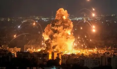 غارات إسرائيلية على سحر منطقة البقاع الغربي شرقي لبنان