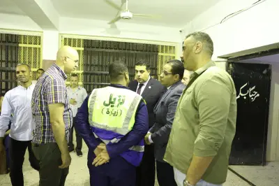 النيابة العامة تجري تفتيشاً لمركز إصلاح وتأهيل الوادي الجديد