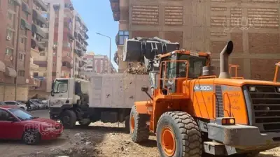 تطوير شامل بالمناطق السكنية وإزالة التعديات بحي الضواحي في بورسعيد