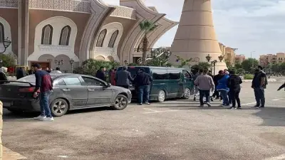 نجوم الفن يتوافدون لتشييع جنازة عبدالرحمن أبو زهرة بمسجد الشرطة بالشيخ زايد