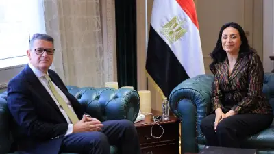 وزيرة التضامن تلتقي رئيس لجنة حقوق الإنسان لتعزيز التعاون