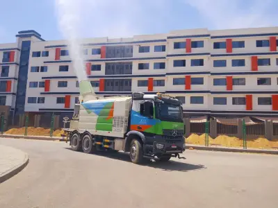 أجهزة المدن الجديدة تواصل حملات تطوير المسطحات الخضراء