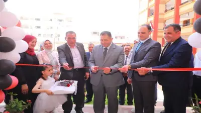 محافظ دمياط يفتتح مدرسة العوامر بعد تطويرها بكفر البطيخ