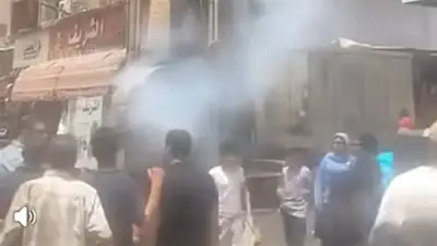 حريق بمصنع مراتب في المنطقة الصناعية غرب طهطا بسوهاج دون إصابات