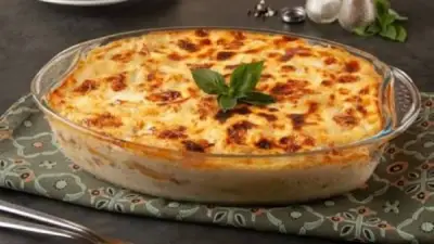 طريقة عمل المكرونة بالبشاميل بالفراخ بطعم كريمي وشهي