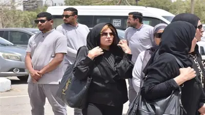 نجوم الفن يودعون عبدالرحمن أبوزهرة في جنازة مهيبة
