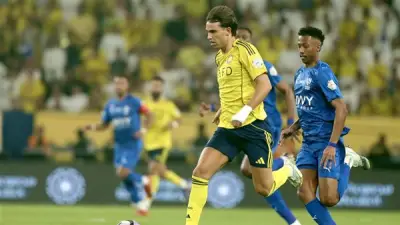 ساميكان يسجل هدف النصر الأول في شباك الهلال بالدوري السعودي