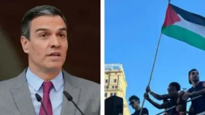 رئيس وزراء إسبانيا يعلق على رفع يامال علم فلسطين