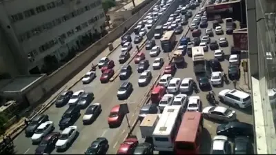 حالة المرور اليوم الأربعاء: كثافات متوسطة بالدائري وكوبري أكتوبر