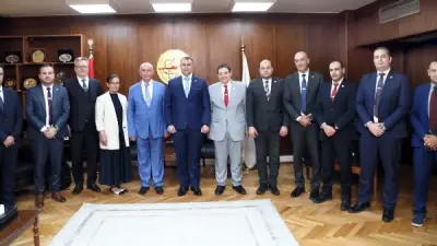 وفد من رابطة المشغلين النوويين العالميين يزور هيئة المحطات النووية لدعم مشروع الضبعة