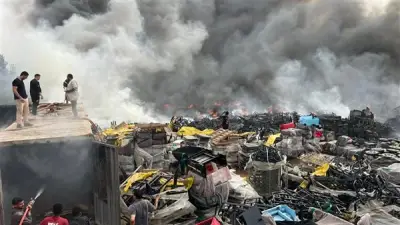 مخازن الموت بقليوب.. الحزب المصري الديمقراطي يطالب بكشف سر الحرائق المتكررة على الطريق الزراعي