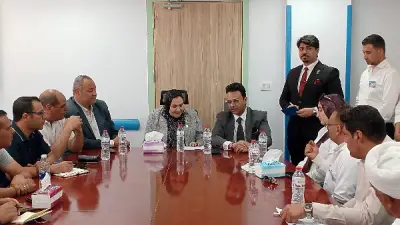 جولة مفاجئة لوكيل صحة سوهاج بمستشفى دار السلام المركزي لدعم الطوارئ