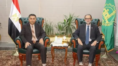 محافظ القليوبية ورئيس سلامة الغذاء يبحثان تعزيز الرقابة على الأسواق