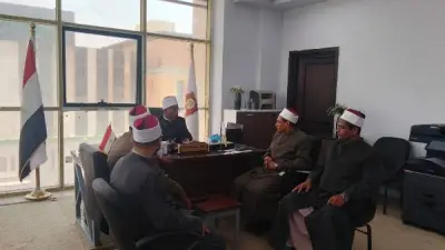 مدير أوقاف الوادي الجديد يضع خطة لتعزيز الانضباط الإداري والدعوي بالمساجد
