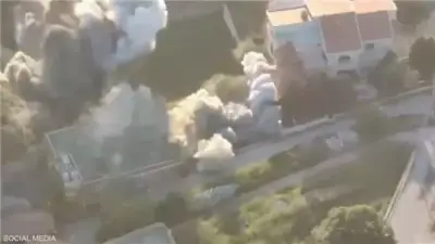 جيش الاحتلال يهاجم أهدافاً لحزب الله في جنوب لبنان ومفاوضات واشنطن تنطلق